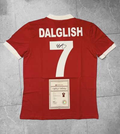 เสื้อ Liverpool Retro Signed Kenny Dalglish