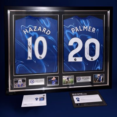 เสื้อ Chelsea 24/25 พร้อม ลายเซ็นสด Eden Hazard+Cole Palmer