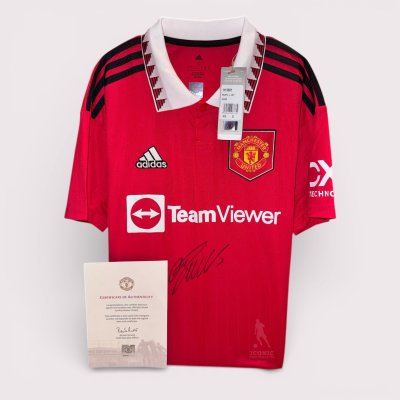 เสื้อ Manchester United 22/23 พร้อม ลายเซ็นสด Cristiano Ronaldo