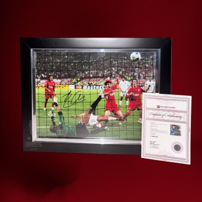 โปสเตอร์ Xabi Alonso Signed "Istanbul 2005" Poster