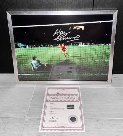 โปสเตอร์ Alan Kennedy Signed "Rome 1984"