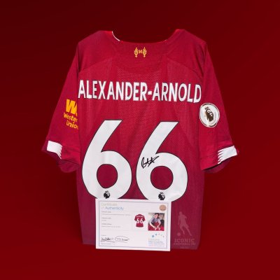 เสื้อ Liverpool 19/20 official Signed "Trent Alexander Arnold"