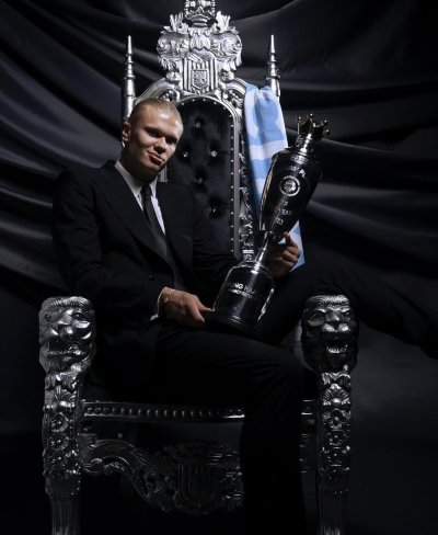 เสื้อ Manchester City 24/25 พร้อมลายเซ็นสดจาก Erling Haaland