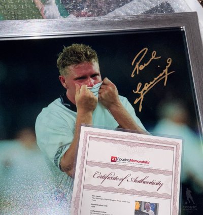 โปสเตอร์ Paul Gascoigne “World Cup Tears”