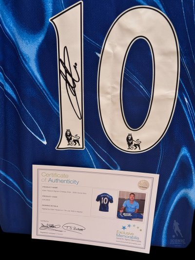 เสื้อ Chelsea 24/25 พร้อม ลายเซ็นสด Eden Hazard