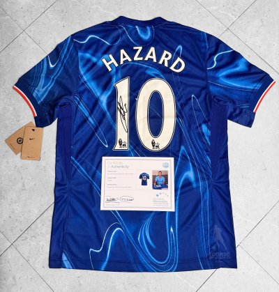 เสื้อ Chelsea 24/25 พร้อม ลายเซ็นสด Eden Hazard