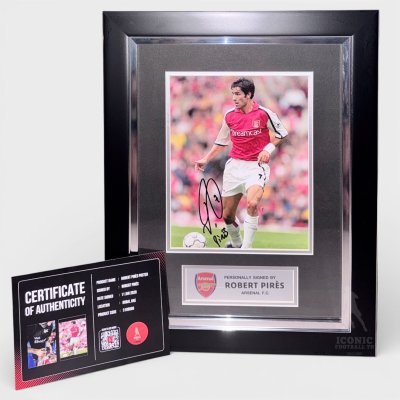 โปสเตอร์ Robert Pires "Arsenal Legend"
