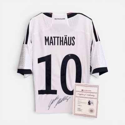 เสื้อ Adidas Germany 2022 พร้อมลายเซ็นสด Lothar Matthäus