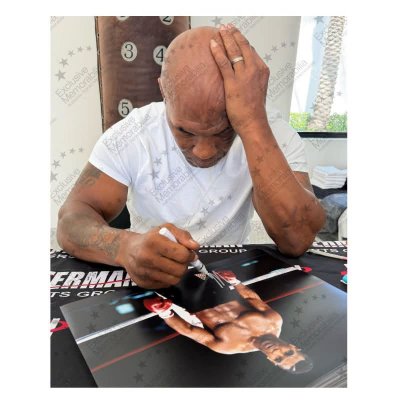 โปสเตอร์ Mike Tyson Signed Photo