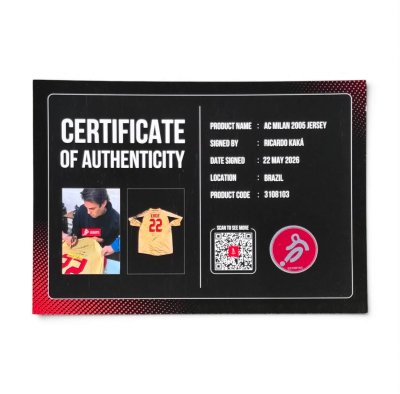 เสื้อ AC Milan Official Original 2005 Third "Ricardo Kaká"