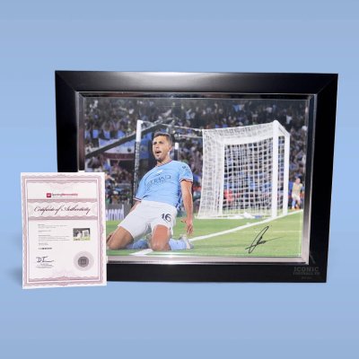 โปสเตอร์ Rodri Signed Manchester CIty