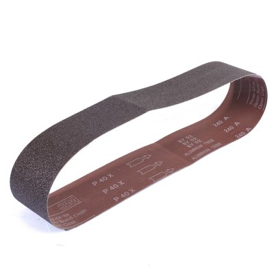 กระดาษทรายสายพาน 4"X48" เบอร์ #40/#100/#120 3M รุ่น Z056-0060