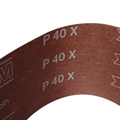 กระดาษทรายสายพาน 4"X36" เบอร์ #40/#60/#80/#100/#120 3M รุ่น Z056-0110