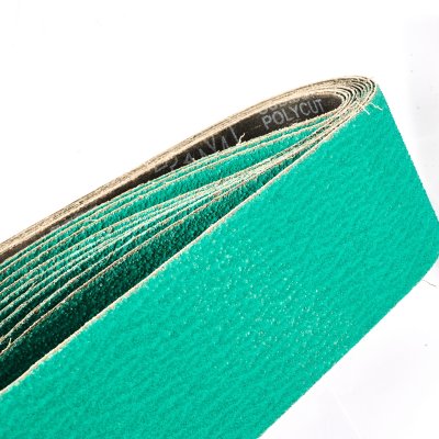 กระดาษทรายสายพาน 4"X48" เบอร์ G36 สีเขียว 3M รุ่น 577F