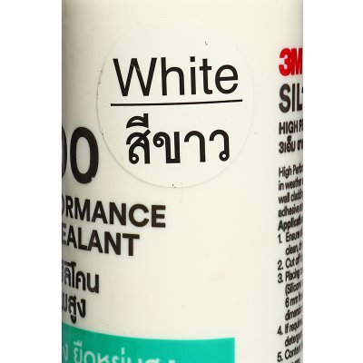 กาวซิลิโคน 100% 3M รุ่น SIL 100 (สีขาว/ดำ/ใส)