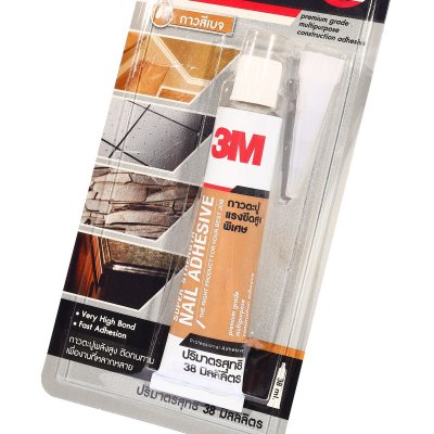 กาวตะปูแรงยึดสูงพิเศษ 3M (สีเบจ) ขนาด 38ML/300ML