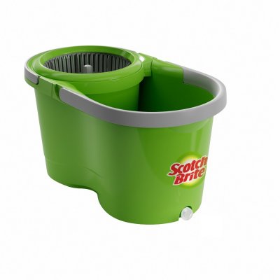 ชุดถังปั่นไม้ถูพื้นไมโครไฟเบอร์ 3M SUPER CLEAN DUAL WASH รุ่น NT7