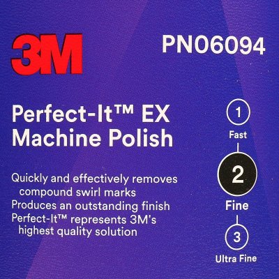 น้ำยาขัดละเอียด #2 ฝาดำ 3M รุ่น PERFECT-IT 06094 (946ML)