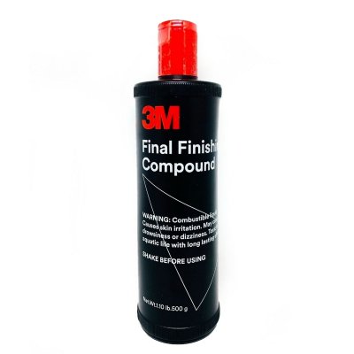 น้ำยาลบรอยและขัดเงาสีรถ 3M FINAL FIN-COMPOUND (500 กรัม)