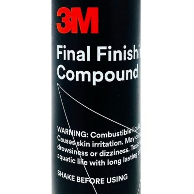 น้ำยาลบรอยและขัดเงาสีรถ 3M FINAL FIN-COMPOUND (500 กรัม)