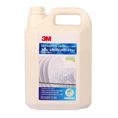 น้ำยาล้างจาน รุ่นฉลากเขียว 3M รุ่น Z052-0925 ขนาด 3.5 ลิตร