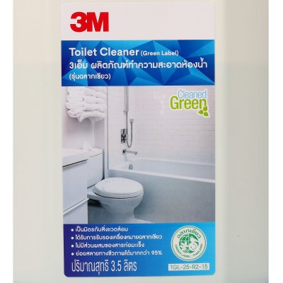 น้ำยาล้างห้องน้ำ รุ่นฉลากเขียว 3M รุ่น Z052-0930 ขนาด 3.5 ลิตร