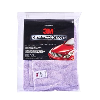 ผ้าไมโครไฟเบอร์ 3M Detailing Cloth รุ่น Z052-0482 สีม่วง ขนาด 50X50 ซม.