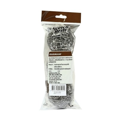 ฝอยขัดสแตนเลส 3M รุ่น Z052-0472 (25 กรัม 3 ชิ้น/แพ็ค)