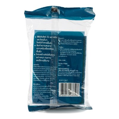 สก๊อตช์ไบรต์แผ่นใยขัด 3M รุ่น MIGHTY BLUE สีฟ้า ขนาด 4.5X6 นิ้ว (5PC/PAC)