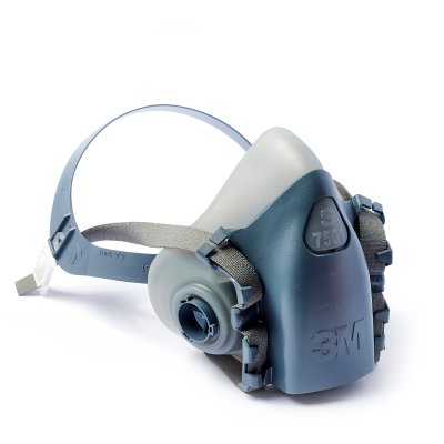 หน้ากากครึ่งหน้าไส้กรองคู่ขนาดเล็ก 3M รุ่น 7501