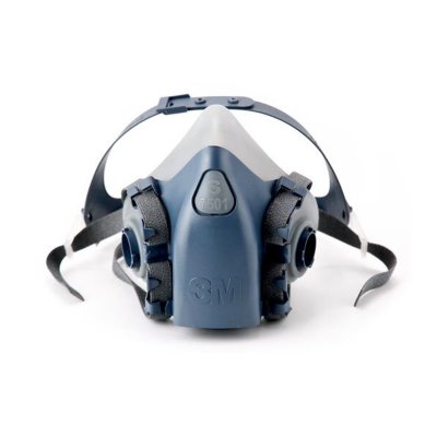 หน้ากากครึ่งหน้าไส้กรองคู่ขนาดเล็ก 3M รุ่น 7501