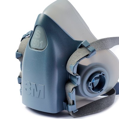 หน้ากากครึ่งหน้าไส้กรองคู่ขนาดเล็ก 3M รุ่น 7501