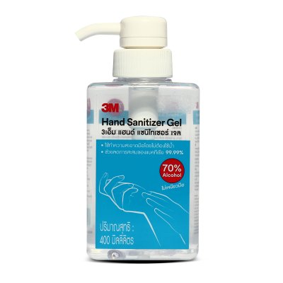 เจลล้างมือแอลกอฮอล์ 3M รุ่น Z052-0915 ขนาด 3.5 ลิตร/400 มล.