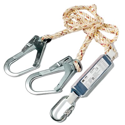 เชือกนิรภัย (Lanyard) แบบขาคู่ 3M รุ่น 1390235