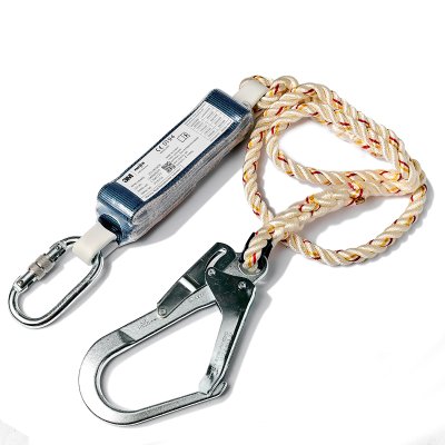 เชือกนิรภัย (Lanyard) แบบขาเดี่ยว 3M รุ่น 1390370