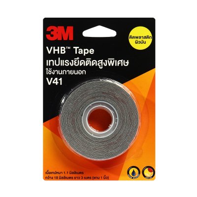 เทปแรงยึดติดสูงพิเศษ VHB 3M รุ่น V10 (12/18 มม.)