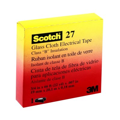 เทปใยแก้ว 3/4"X66FT 3M รุ่น NO.27