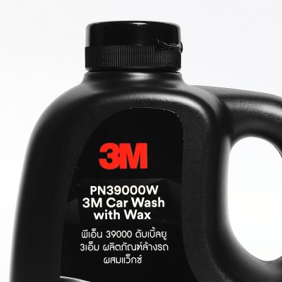 แชมพูล้างรถสูตรผสมแวกซ์ 3M รุ่น PN39000W (1000ML)