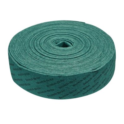 แผ่นใยขัดม้วน S/B 3M รุ่น Z052-0413 (#96 สีเขียว ขนาด 6 นิ้ว x 35 หลา)