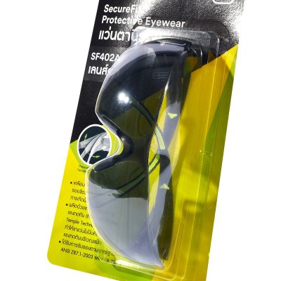แว่นตานิรภัย 3M เลนส์ดำ รุ่น V35 (SF402AF, Asian Virtua Sport)