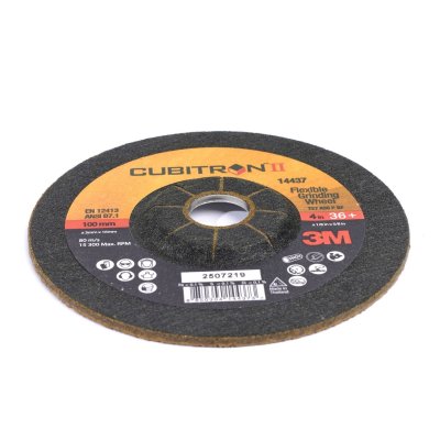 ใบเจียรทอง 3M รุ่น CUBITRON II ขนาด 4 นิ้ว (100X3X16 มม., 100X2.5X16 มม.)