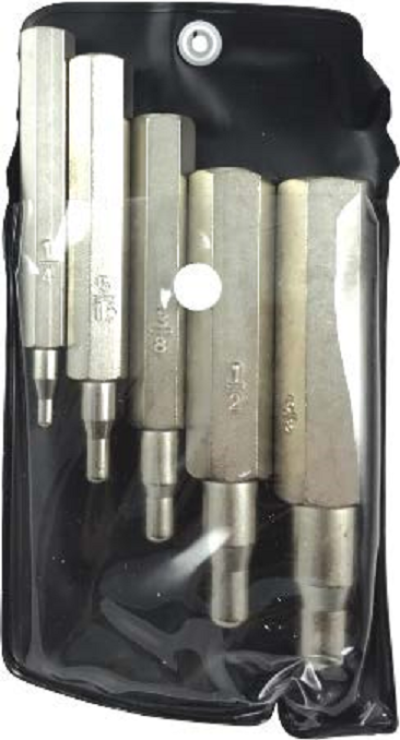 เหล็กตอกบานแป๊บ 5 ตัวชุด