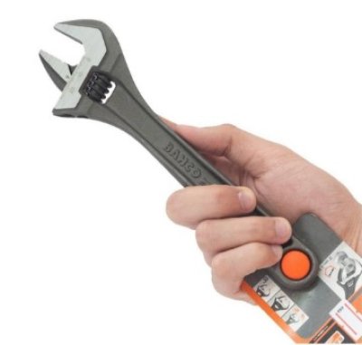 ประแจเลื่อน ชุบแข็งป้องกันการสึกกร่อน BAHCO