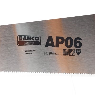 เลื่อยมือเอเชีย BAHCO 22 นิ้ว แบบเจียร รุ่น B051-2560 (AP06-22-U7)