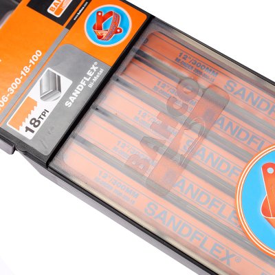 ใบเลื่อยตัดเหล็ก SANDFLEX ไบเมทัล 12 นิ้ว (18T/24T/32T) BAHCO รุ่น B051-0060 (100 ใบ/กล่อง)