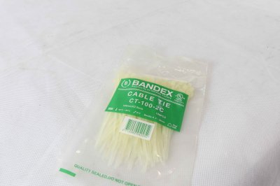 CABLE TIE BANDEX เคเบิ้ลไทร์  สีขาว 4นิ้ว,6นิ้ว,8นิ้ว,10นิ้ว,12นิ้ว