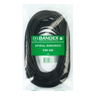 ไส้ไก่พันสายไฟ BANDEX 10 เมตร (สีขาวใส/สีดำ) รุ่น SW06