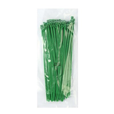 เคเบิ้ลไทร์ 10" สีเขียว (100เส้น) BANDEX รุ่น CT250GN-4C