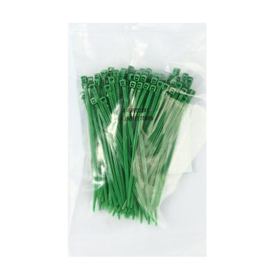 เคเบิ้ลไทร์ 4" สีเขียว (100เส้น) BANDEX รุ่น CT100GN-2C
