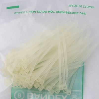 เคเบิ้ลไทร์ BANDEX 4 3/4 นิ้ว สีขาว (100เส้น) รุ่น CT-120-2C